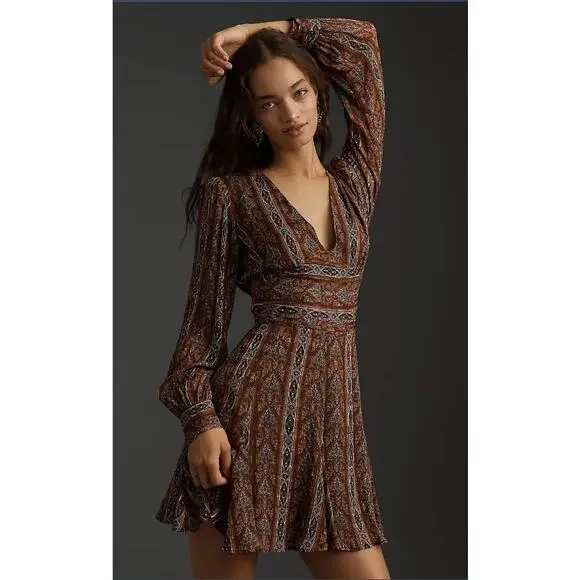 NWT PAIGE Bucatini Mini Dress - Size 2 - Picture 2 of 5